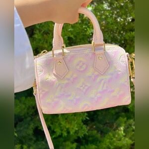 Louis Vuitton Nano Speedy Empreinte Pink – Summer Stardust, Limited
